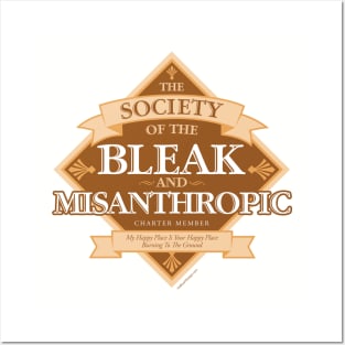 Society of The Bleak & Misanthropic Posters and Art